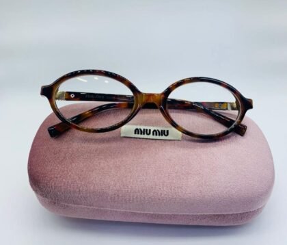 Miu Miu Eyewear Lunettes De Vue à Monture Ronde